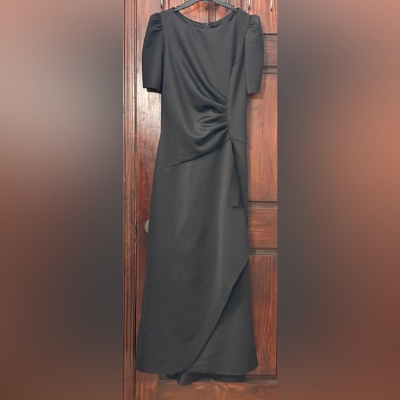 Xscape Evenings Ruffle Puff Sleeve Gown Size:16 $218 - Picture 3 of 7